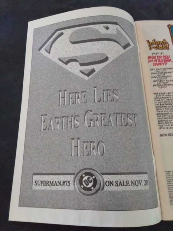 Superman ad