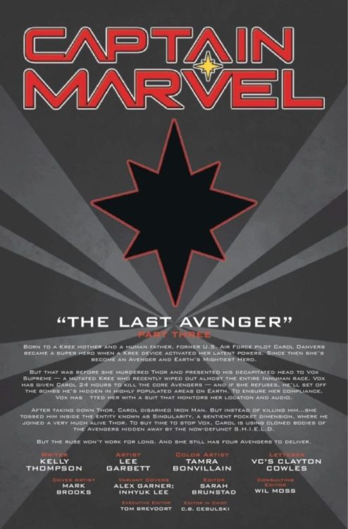 Exclusive Marvel Comics Preview: CAPTAIN MARVEL #14