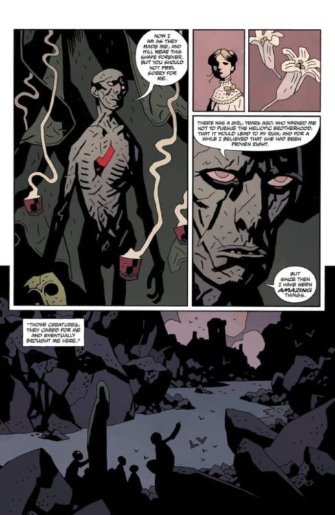 Hellboy in Hell Sir Edward