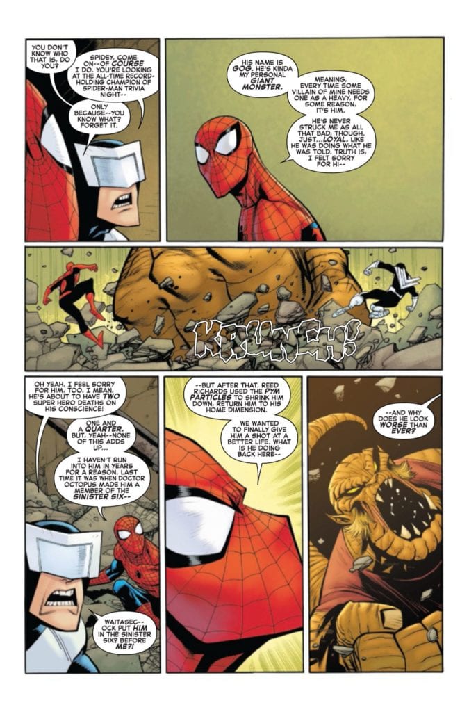 amazing spider-man #42 marvel comics exclusive preview