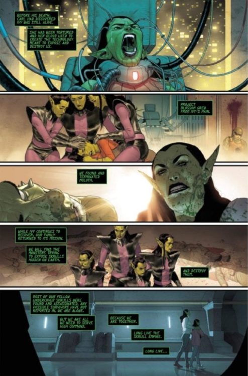 Check Out A 5-Page Preview Of ROAD TO EMPYRE: KREE SKRULL WAR #1