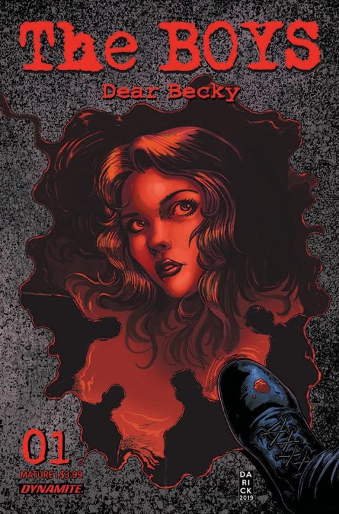 The Boys Dear Becky #1, Robertson cover