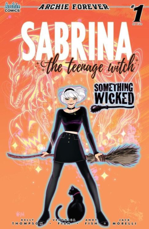 Sabrina The Teenage Witch Something Wicked #1, Fish cover