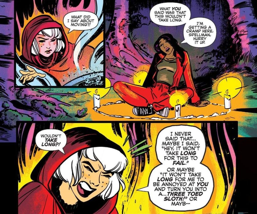 Sabrina The Teenage Witch Something Wicked #1, writing sample