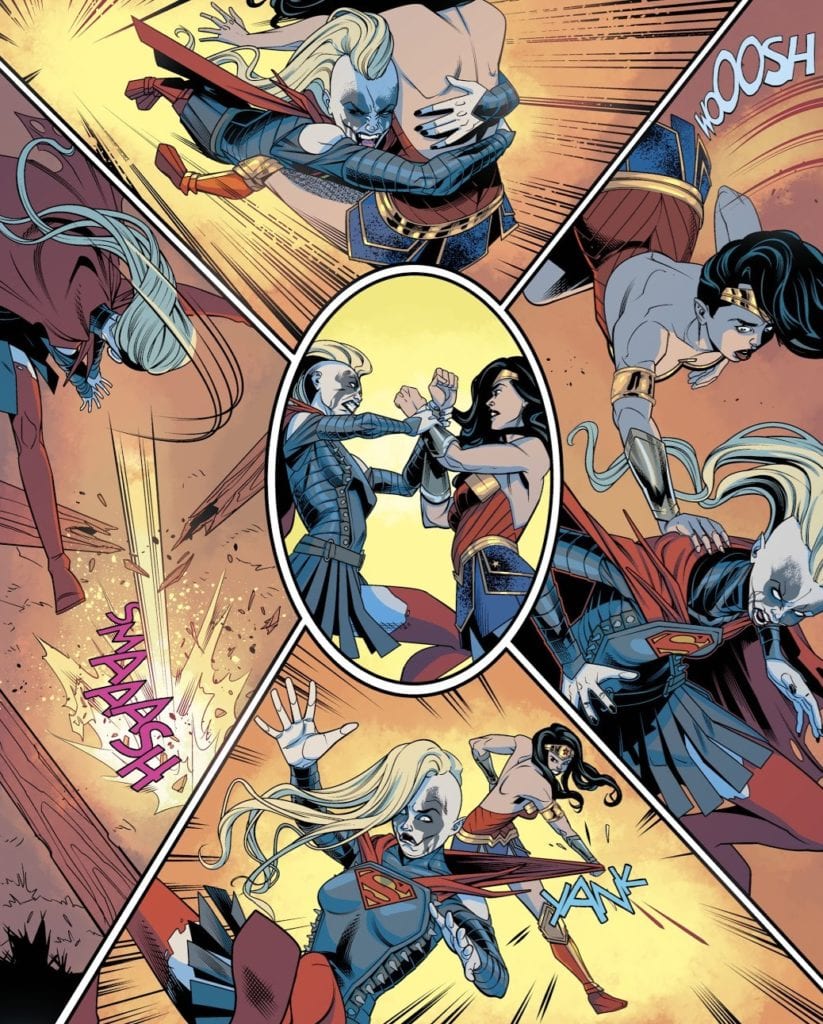 Supergirl interior art