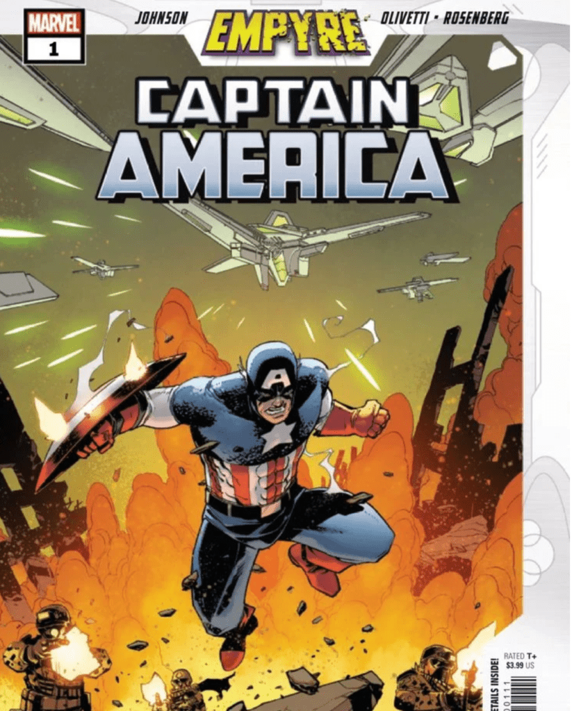 Empyre Captain America Cover