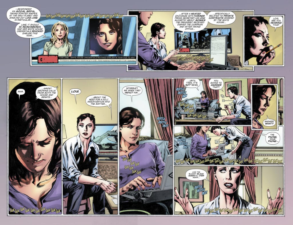 Lois LAne DC Comics Rucka