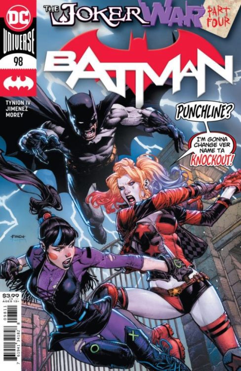 Batman #98, Finch cover