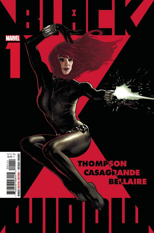 Black Widow #1, Hughes cover