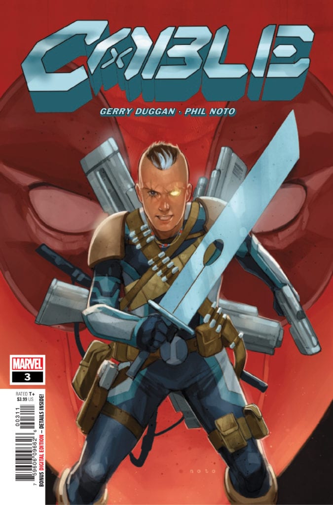 marvel comics exclusive preview cable #3 deadpool