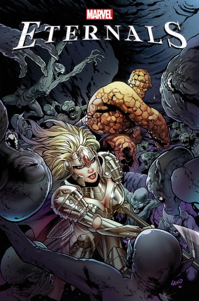 Exclusive Reveal: Check Out Greg Land's ETERNALS #1 Variant Cover