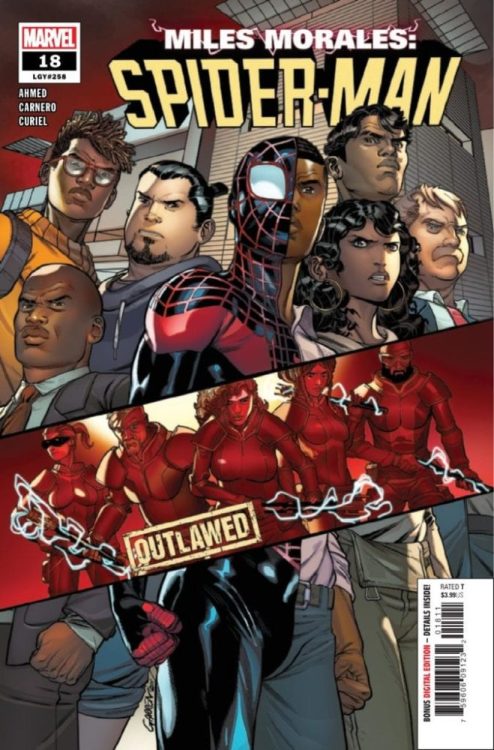 Exclusive Preview - MILES MORALES: SPIDER-MAN #18 Outlawed!