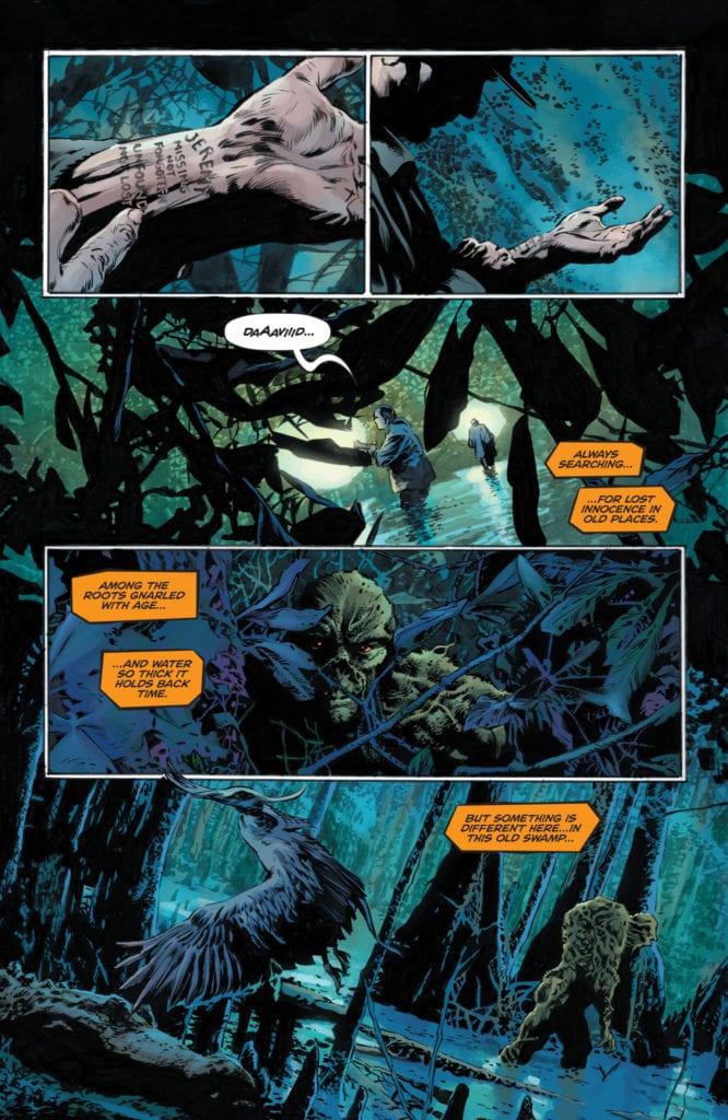 Legend of the Swamp Thing Halloween #1, Heart Of Trees2
