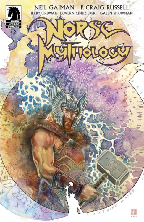 Norse Mythology #2 Variant Cover