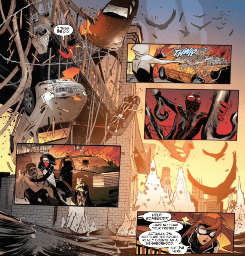 The Amazing Spider-Man #52.LR Debris Example