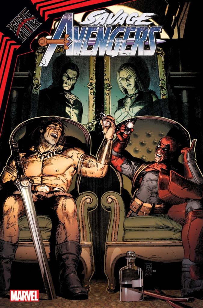 Cover Reveal: SAVAGE AVENGERS #18 - Who Would You Rather Drink With?