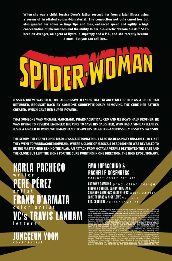 marvel comics exclusive preview spider-woman #6