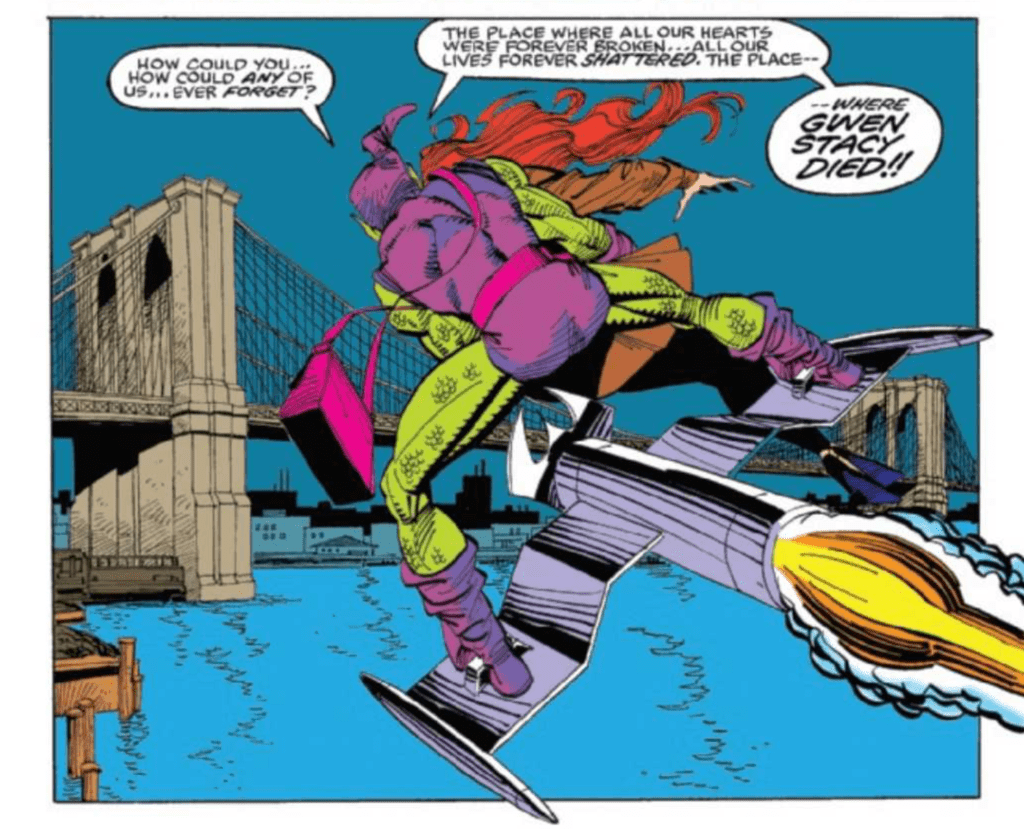 The Amazing Spider-Man #54.LR flashback example