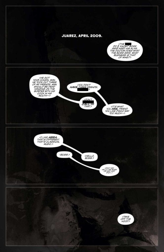 Lost Soldier #5 setup page