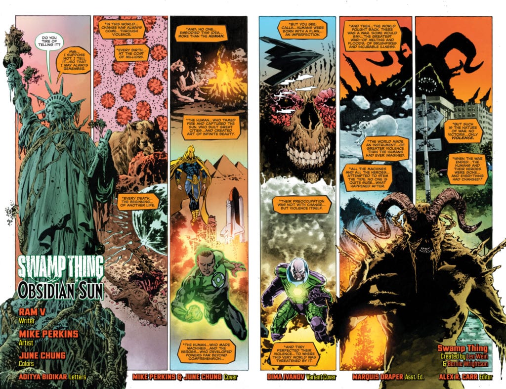 Swamp Thing V DC Comics