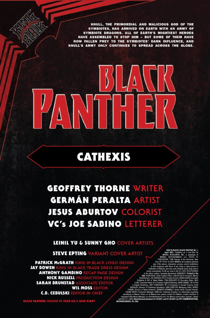 king in black black panther marvel comics exclusive preview