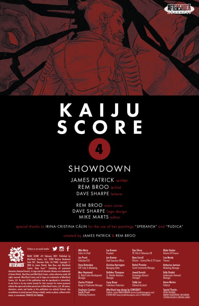 aftershock exclusive preview kaiju score