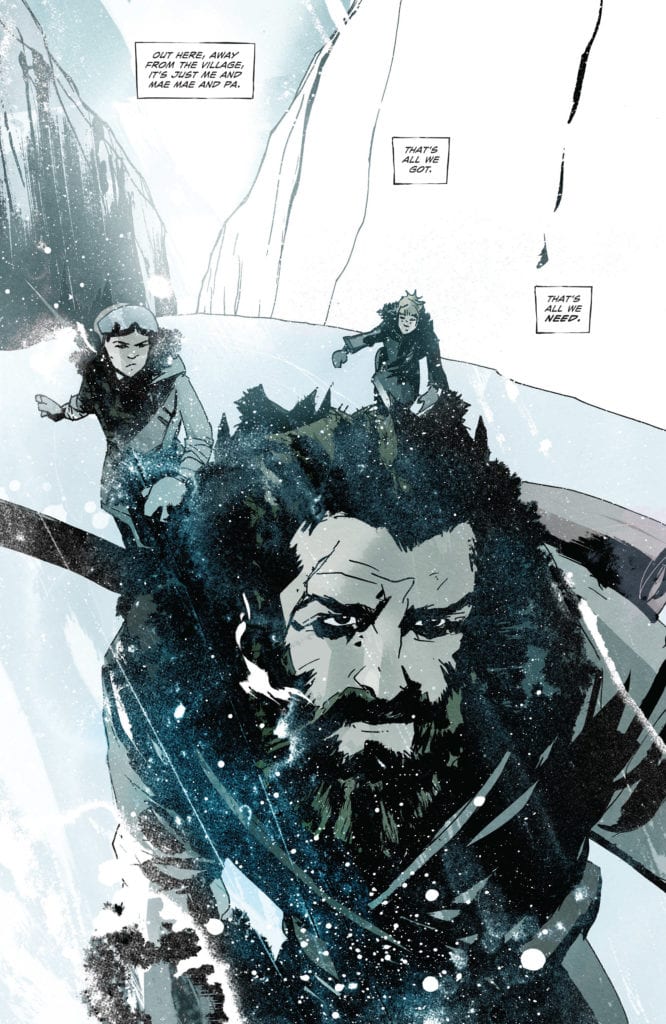 snow angels #1 review comixology