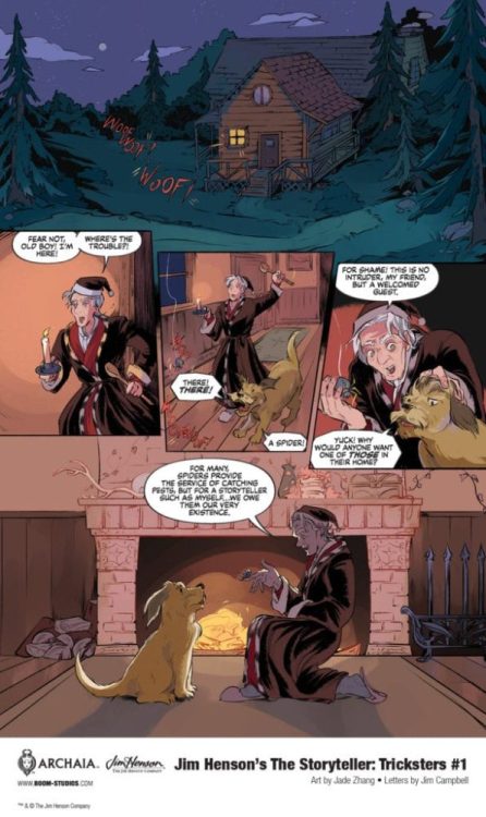 Exclusive First Look at JIM HENSON'S THE STORYTELLER: TRICKSTERS #1