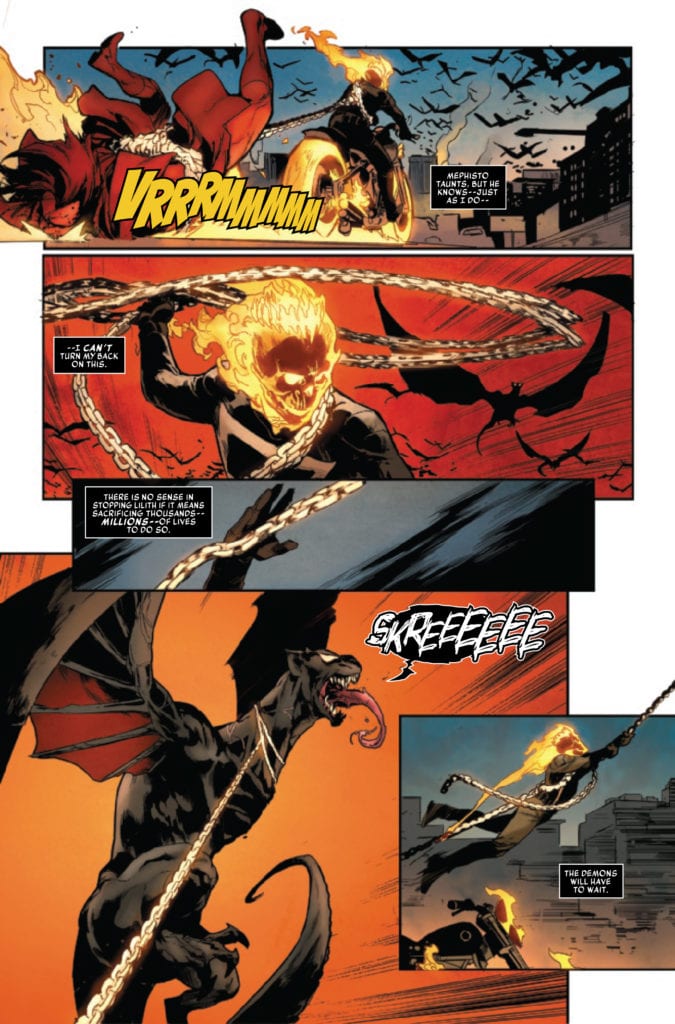 marvel comics exclusive preview king in black ghost rider #1