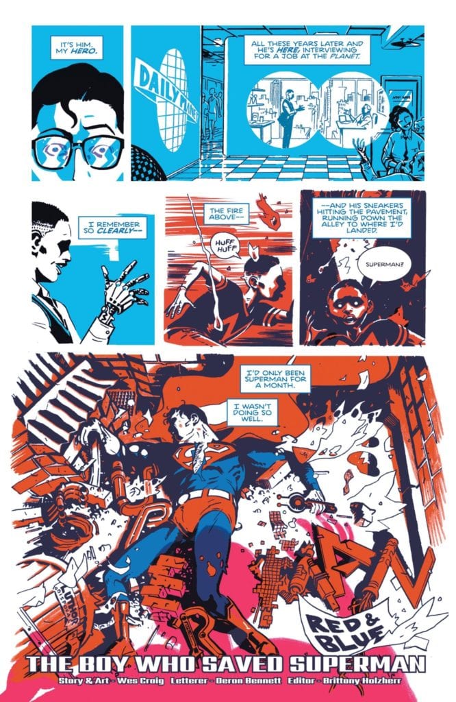 Superman Red and Blue #1 premiere story