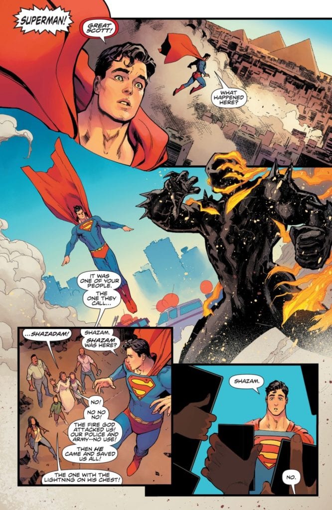 Superman in DC Infinite Frontier #0