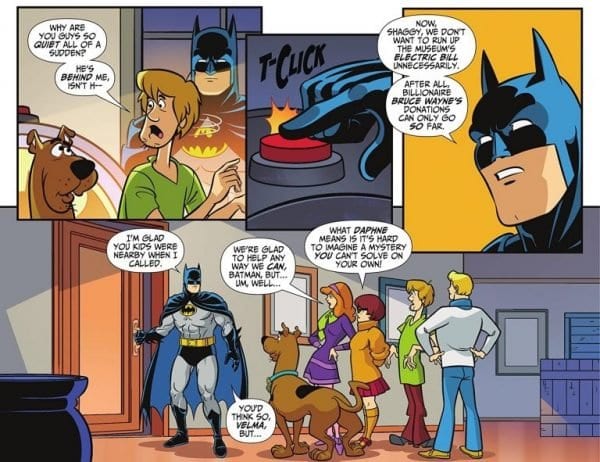 Mystery Inc. and Batman