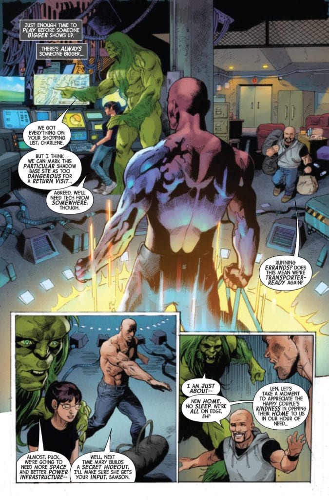 gamma flight #1 immortal hulk marvel comics exclusive preview