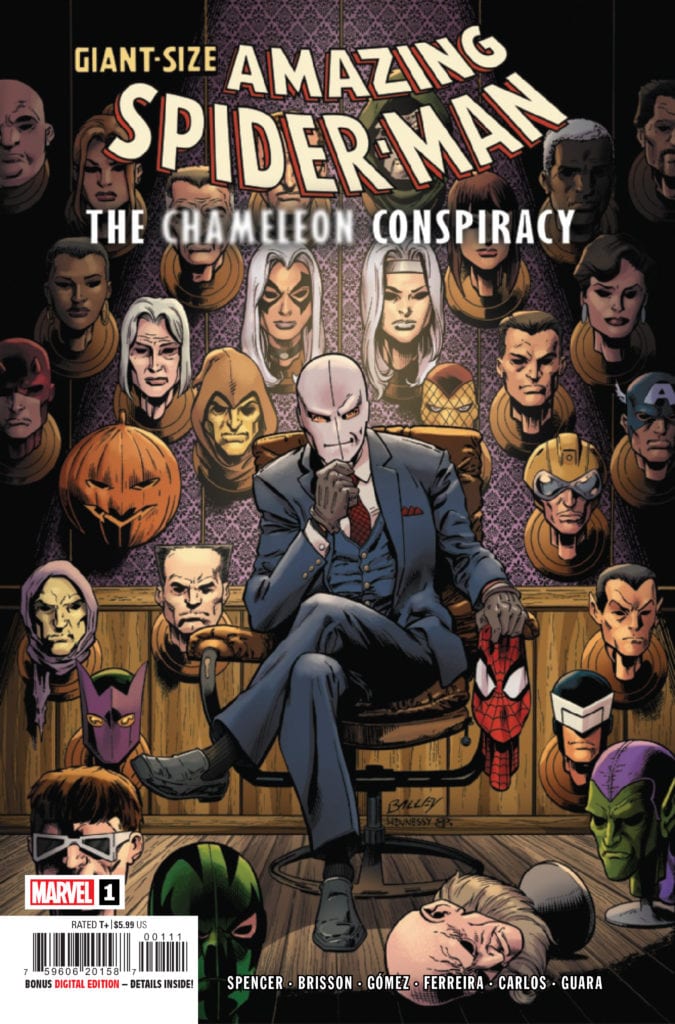 amazing spider-man chameleon conspiracy exclusive marvel comics preview