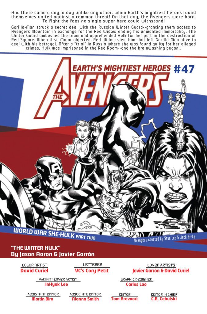 avengers 47 marvel comics exclusive preview world war she-hulk
