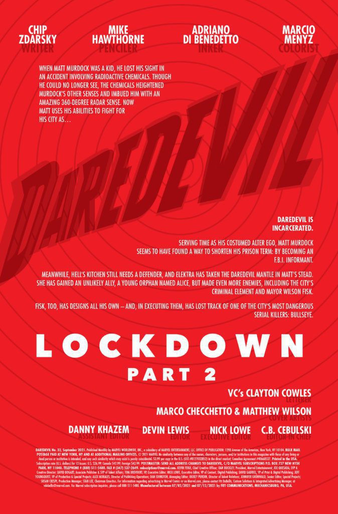 daredevil marvel comics exclusive preview