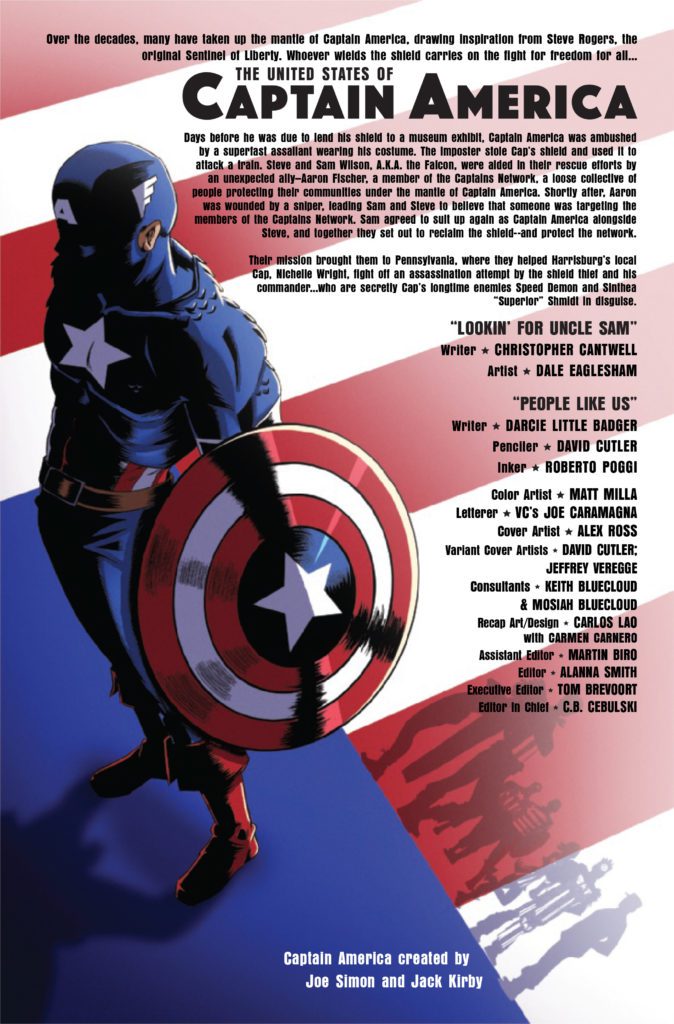 marvel comics exclusive preview united states of captain america #3
