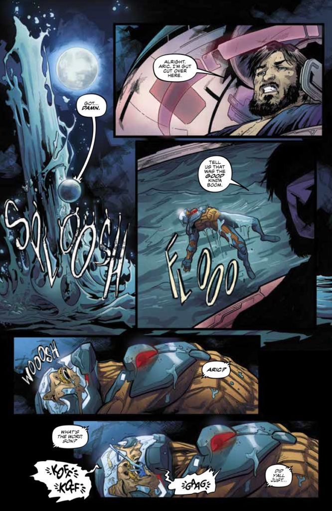 X-O Manowar #5 best lettering