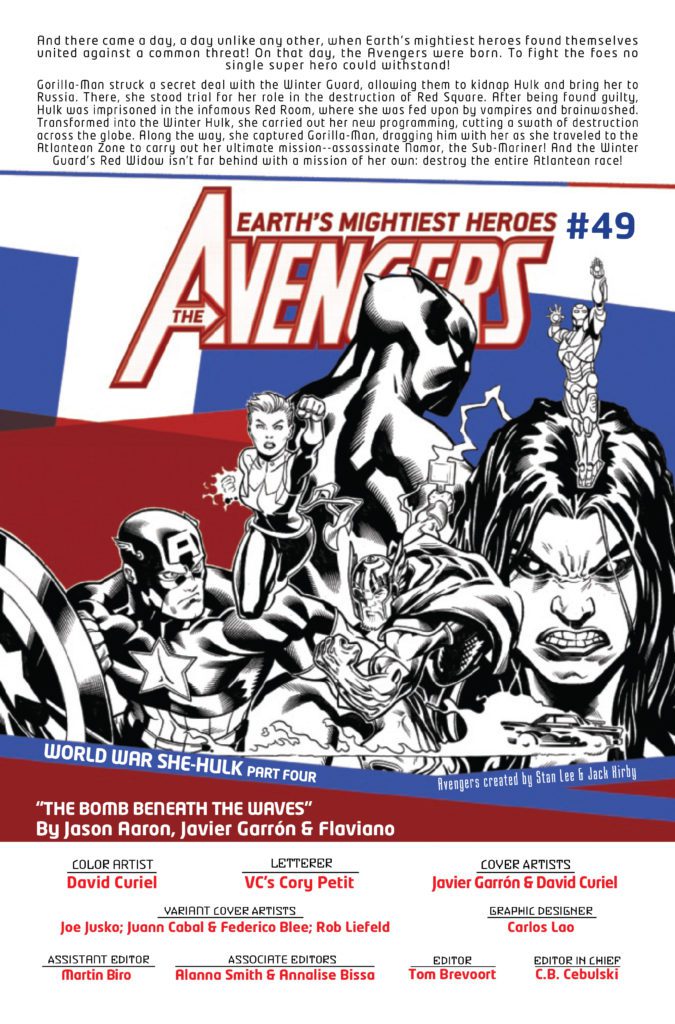marvel comics exclusive preview avengers #49
