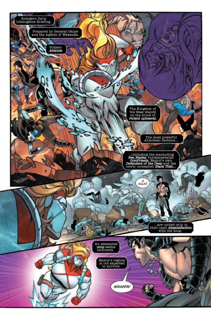 marvel comics exclusive preview avengers #49
