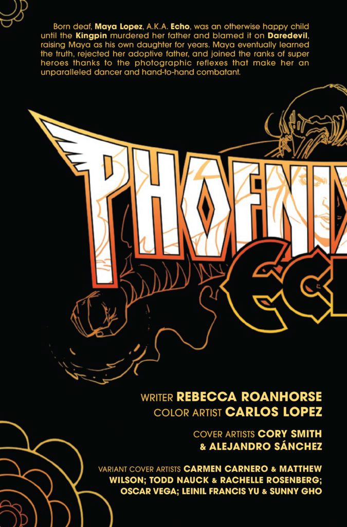 marvel comics phoenix song echo exclusive preview