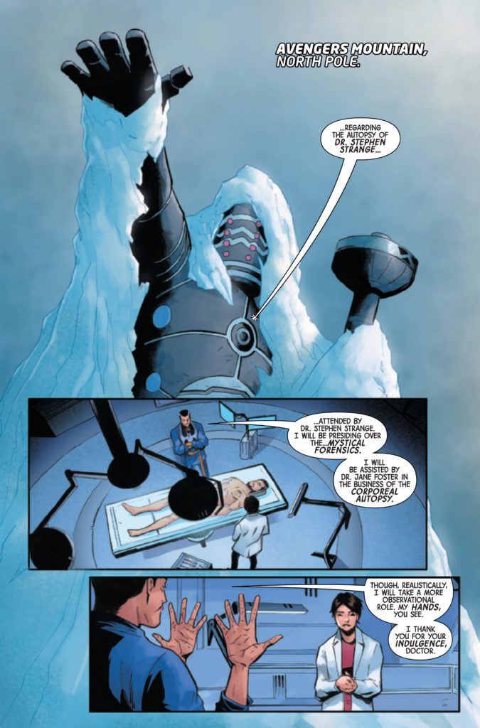 marvel comics exclusive preview death of doctor strange