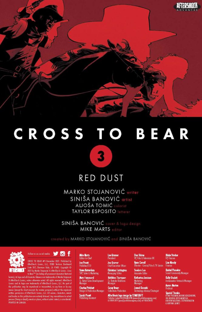 aftershock comics exclusive preview cross to bear