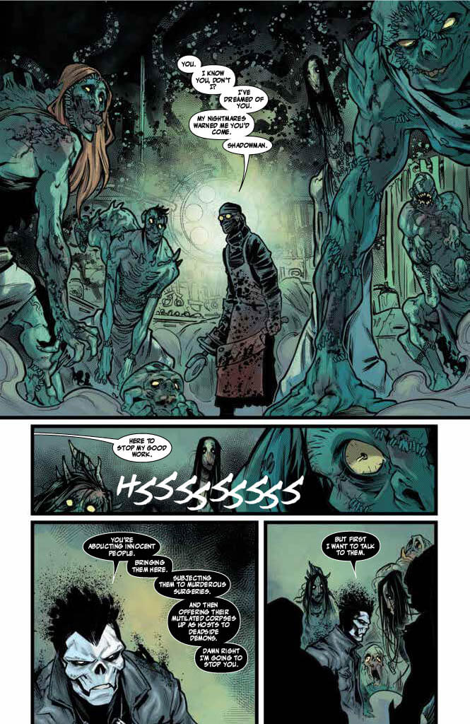 Shadowman #6 page