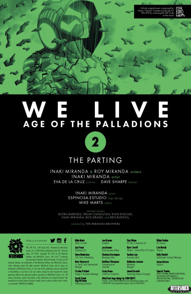aftershock comics exclusive preview we live age of the palladions