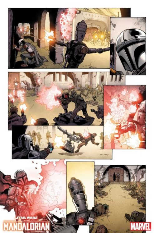 Check Out The First Five Pages Of STAR WARS: THE MANDALORIAN #1