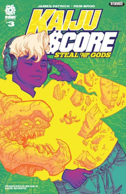 aftershock comics exclusive preview kaiju score