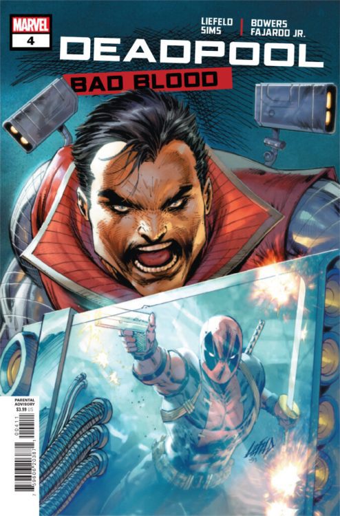 deadpool bad blood marvel comics exclusive preview liefeld