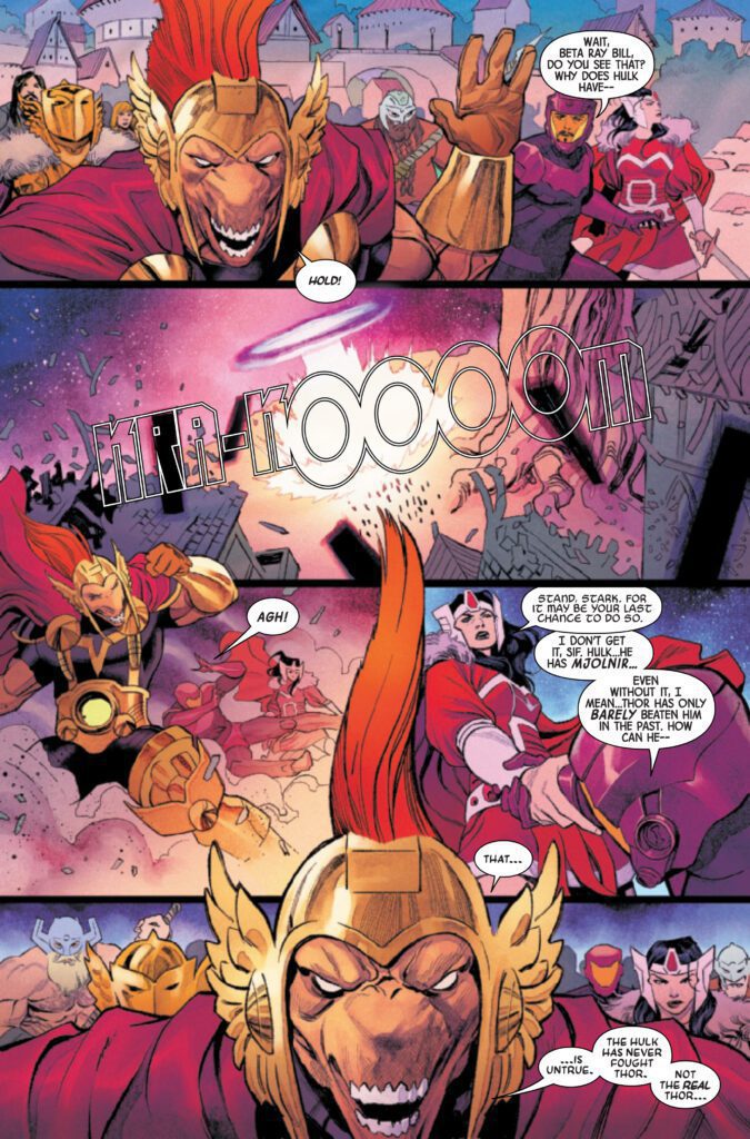 marvel comics exclusive preview hulk thor banner war