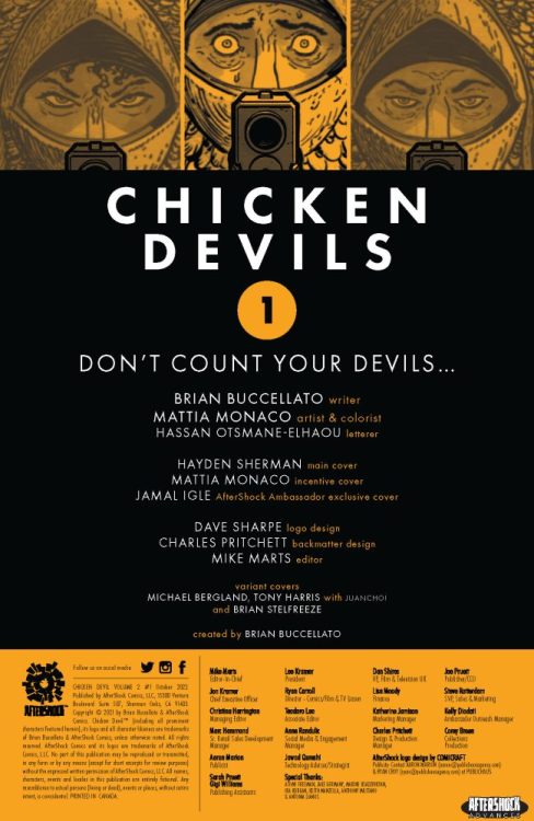 aftershock comics exclusive preview chicken devil devils